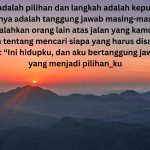Penyesalan hari ini mungkin terasa pahit, tetapi sering kali itulah harga yang murah untuk sebuah kebahagiaan di masa depan, Sebab keputusan yang menyakitkan sekarang bisa menyelamatkan hidup dari (5)